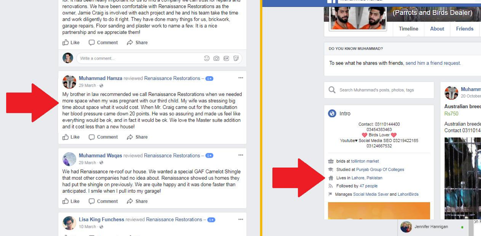 report fake facebook reviews