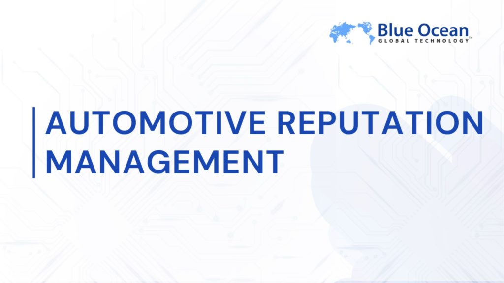 Automotive Reputation Management