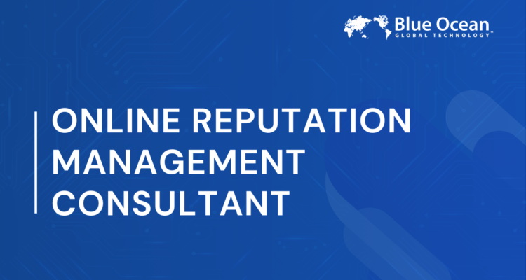 Online Reputation Management Consultant