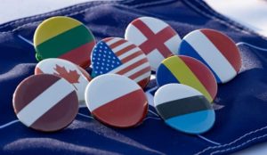 a bunch of buttons with flags on them, Understanding the World Intellectual Property Organization