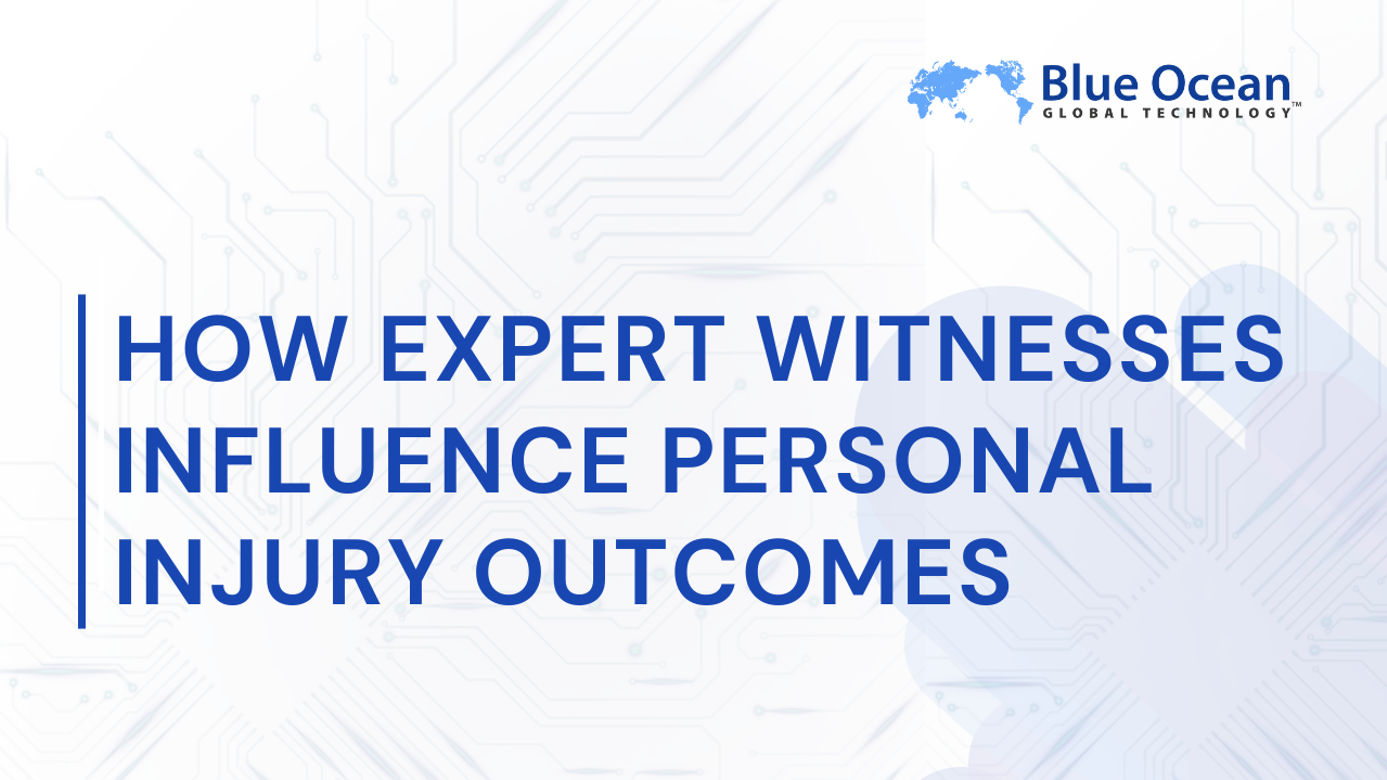 How Expert Witnesses Influence Personal Injury Outcomes