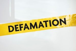 Bad-review-leading-to-defamation-written-across-in-yellow-against-white-background