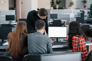 screen-with-white-color-put-your-text-there-group-young-people-casual-clothes-working-modern-office