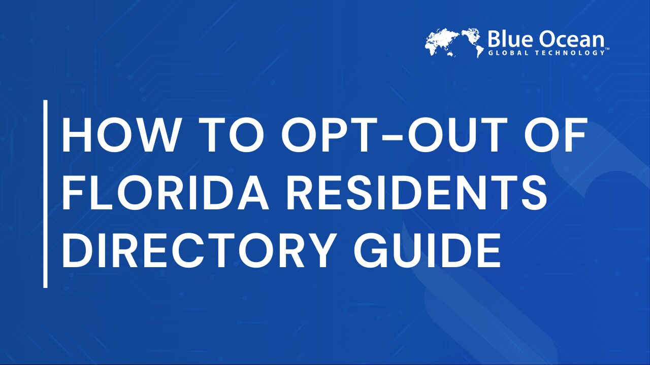 How to Opt-Out of the Florida Residents Directory